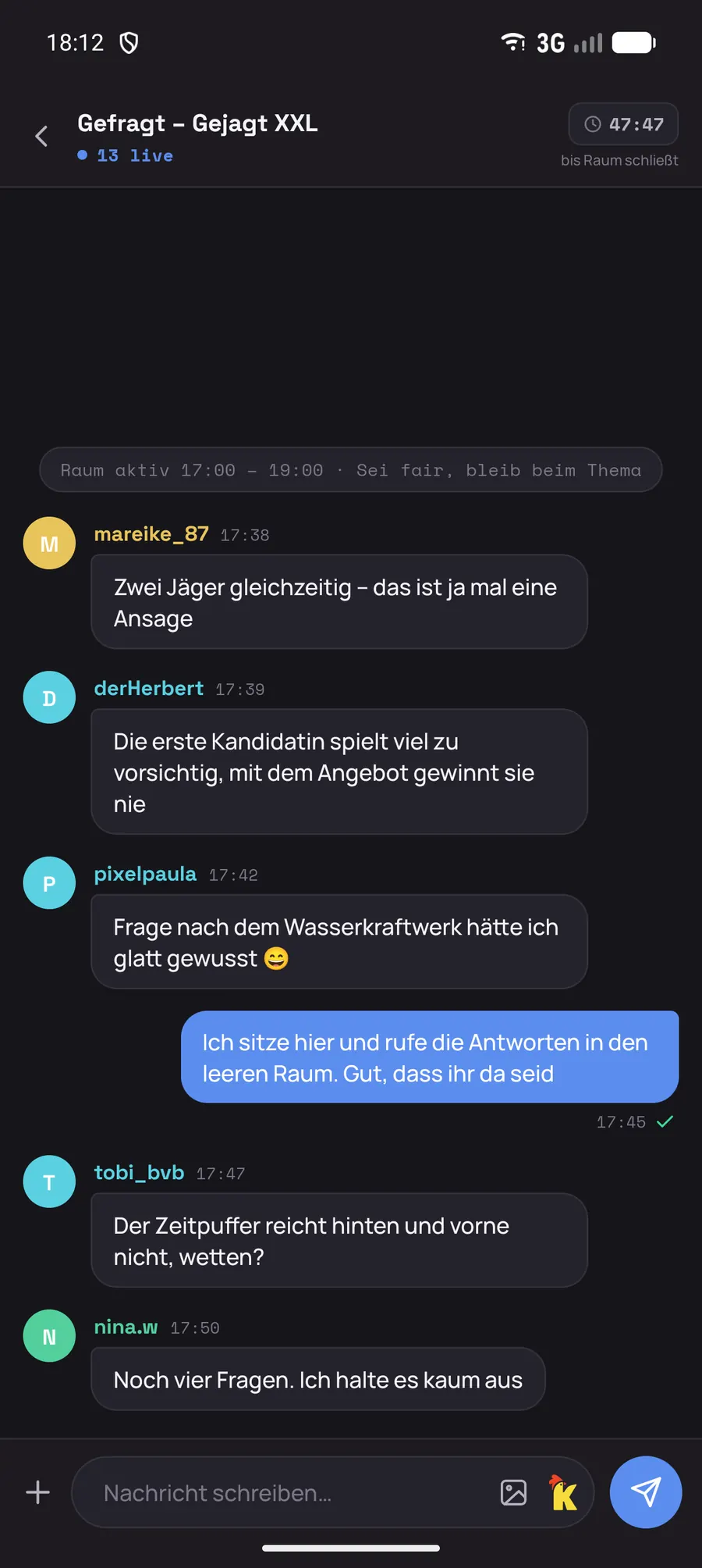 Loungly: Parallel im zweiten Raum